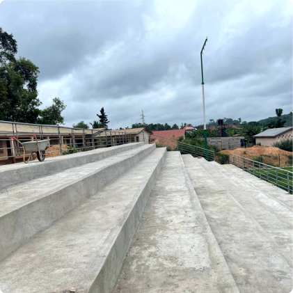 diaso artificial turf constructed by Abeikumah